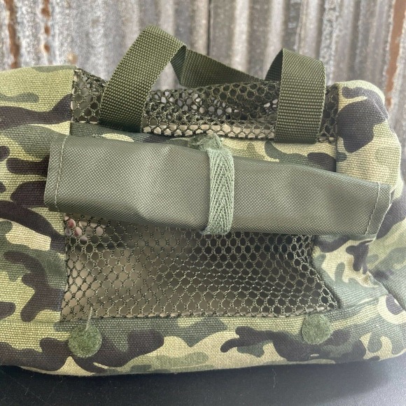 Webkinz Camouflage Pet Carrier Plush Toy Stuffed Animal Soft Carrying Bag Green - Picture 5 of 12